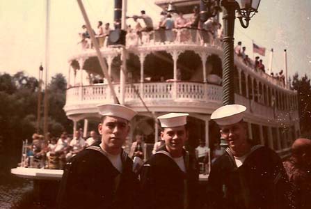 Gary Barron, John Brown, Doug Perault, Disneyland